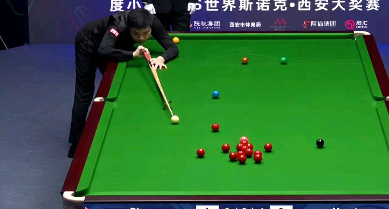 当一方出现, 击球时被罚, 在前四局的